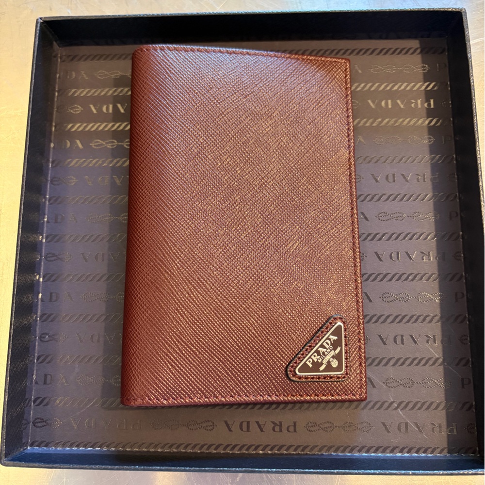 Prada Saffiano Leather Passport Holder - Picture 3 of 6